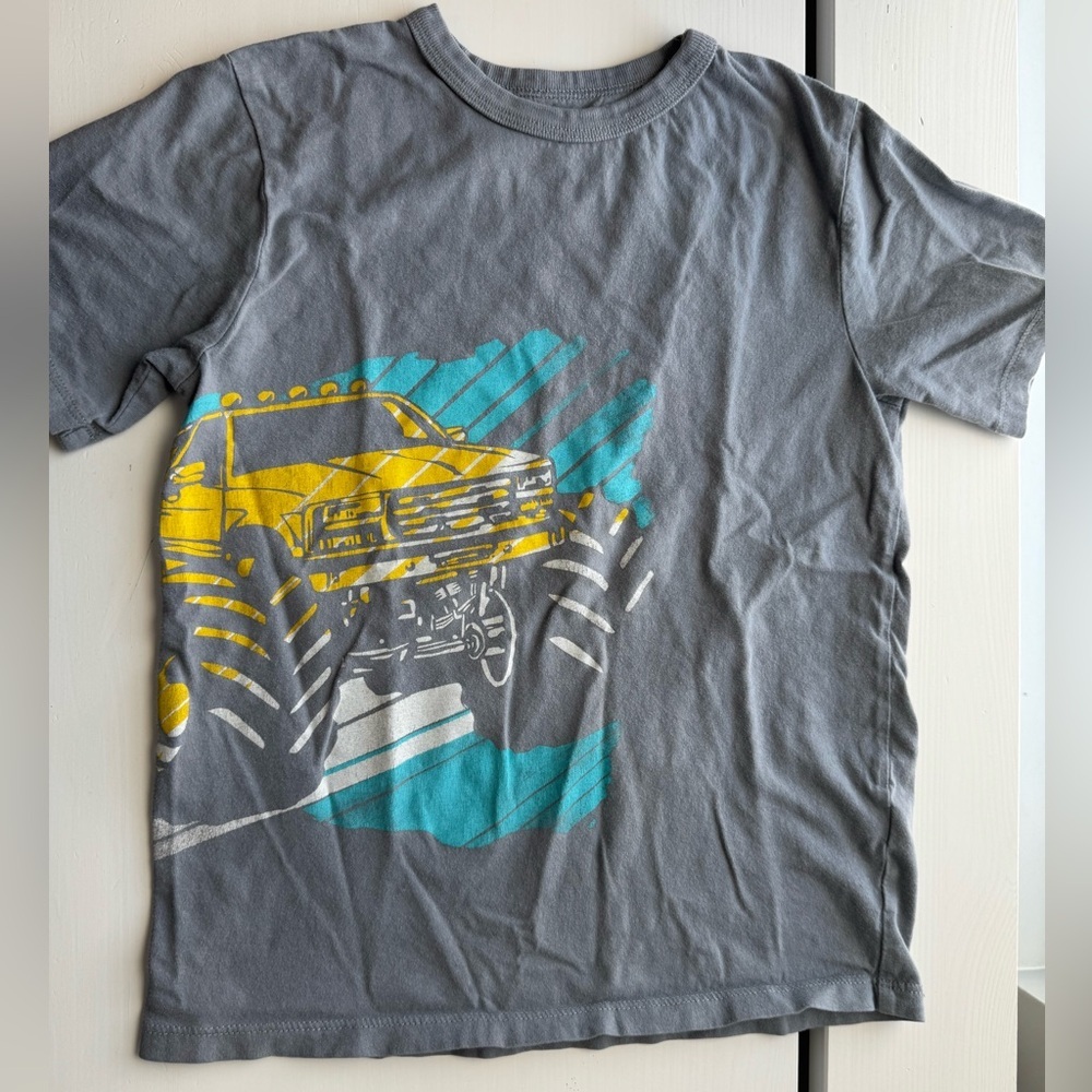 Dark grey | Boys tee | size sp 5/6